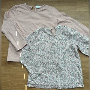 H&M little girls long sleeve shirt